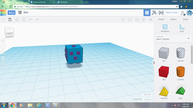 esquisite dice pinshape envisionthefuture-design-challenge-youth 3d print model - Mito3D
