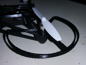 protecção lâmina papagaio mini drone pinshape envisionthefuture design desafio juvenil 3d print model - Mito3D