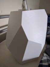 cortar bloque cayó lámpara colgante sombra pinshape luz 3d print model - Mito3D