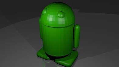 android Roboter pinshape 3d design 3d print model - Mito3D