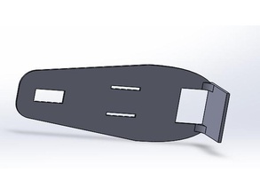 soporte fpv mini skywalker 800mm pinshape 3d-design 3d print model - Mito3D