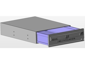cd Laufwerk Speicher pinshape usb storage pc mod 3d print model - Mito3D
