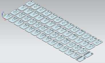 braille jugando cartas pinshape envisionthefuture diseño reto ciego tarjetas 3d print model - Mito3D