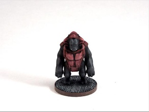 hom mowga diplomat 28mm miniature pinshape 32mm alien character continuum creature fantasy game gaming hero ill games model multiverse rpg scifi 3d print model - Mito3D