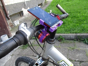2 1 phone asus t00j bluetooth speaker holder pinshape bike 3d-design 3d print model - Mito3D