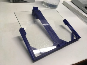 glass plate holder hydrozoan polyp culture pinshape biology aquairum 3d print model - Mito3D