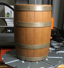 barril madera modelo kit pinshape envisionthefuture diseño reto 3d print model - Mito3D