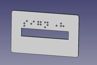 firma formazione scheda pinshape carta credito braille envisionthefuture design sfida 3d print model - Mito3D