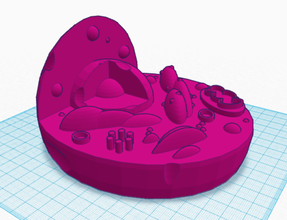 cellula animale modello pinshape envisionthefuture design sfida giovani 3d print model - Mito3D