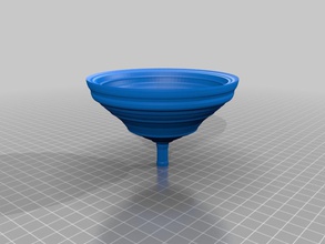 funnel pinshape funnels customized 3d print model - Mito3D