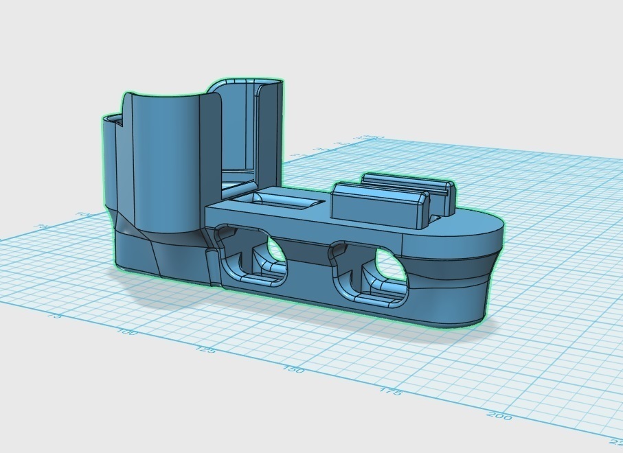 m4 softair stock cover pinshape airsoft 3D print model - Mito3D