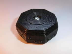 octa-b bearing pinshape learning braille octogone octagon envisionthefuture-design-challenge 3d print model - Mito3D
