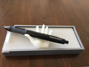 Grafik tablet Stift Kabel box pinshape Deckel huion monoprice 3d print model - Mito3D
