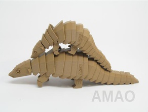 save pangolins pinshape extinction 3d print model - Mito3D