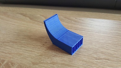 cooler fan 3d printer duct slits pinshape 3d-design 3d print model - Mito3D