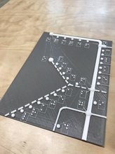 carte tactile taipei metro route pinshape envisionthefuture design défi 3d print model - Mito3D