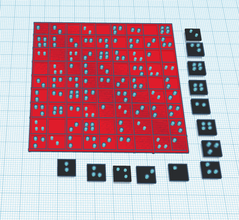 braille sudoku pinshape blee 3d print model - Mito3D