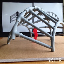 skeletor pinshape disegno 3d 3d print model - Mito3D