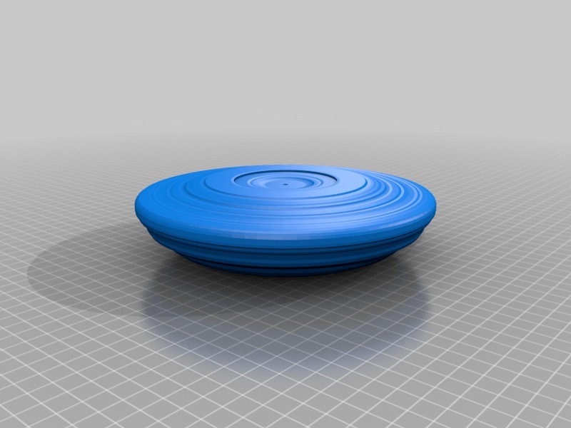 disco volante pinshape gli ufo dischi volanti misura 3D print model - Mito3D