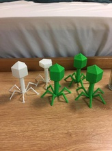 bacteriophage pinshape envisionthefuture-design-challenge 3d print model - Mito3D