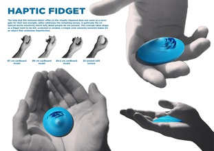 haptique fidget pinshape envisionthefuture design défi 3d print model - Mito3D