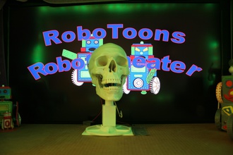 skully kit pinshape superherobot minifloppybot billybot spine neck theater theatre art robotoons roboguts r2pv1com wperko solidworksmagi 3d print model - Mito3D