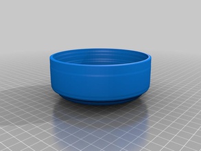 bowl 2 pinshape dishes dish customized bowls 3d print model - Mito3D