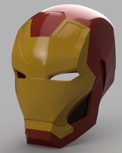 iron man mark 46 helmet captain america civil war pinshape 3d-design 3d print model - Mito3D
