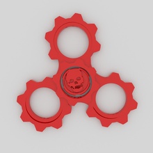 Zahnräder spinner pinshape mechanical design contest fidget Spielzeug spinners Krieg 3d print model - Mito3D