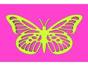 mariposa pinshape 3d print model - Mito3D