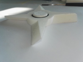 fidget shuriken giratório pinshape brinquedos fidgerspinner 3d print model - Mito3D
