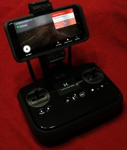 3dr solo l'appareil l'adaptateur monture pinshape cura hexagone fdm taz 5 qualité coutume drone téléphone s8+ galaxy samsung appareil contrôleur 3d print model - Mito3D