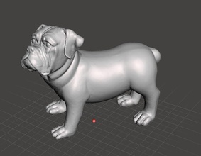 dog scan chien pinshape 3d-design 3d print model - Mito3D