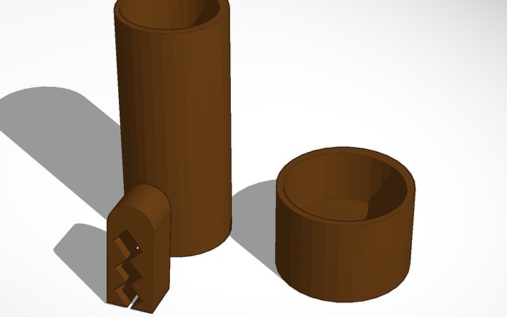 caffè contenitore borsa clip pinshape archiviazione barattolo canestro pioli peg bombola 3D print model - Mito3D