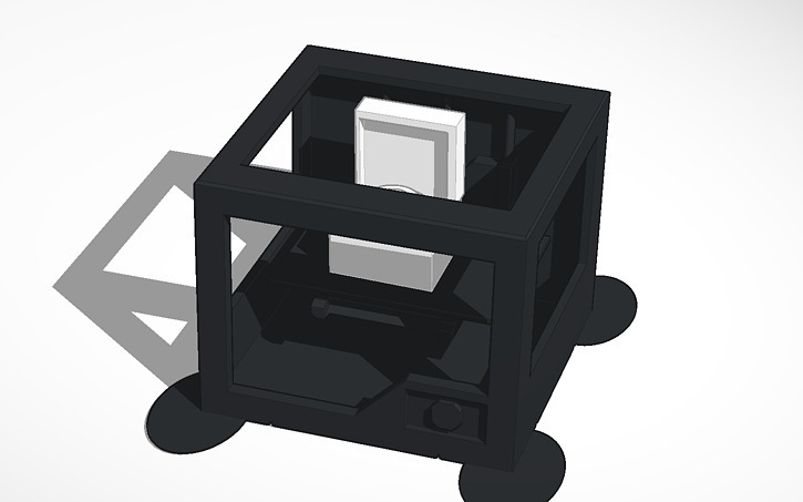 L'imprimante 3d l'impression d'enregistrement joueur pinshape enregistrement joueurs lecteur disques l'imprimante printinting L'impression imprimantes 3D print model - Mito3D