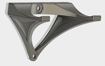 placa montagem parede skateforce pinshape 3d design 3d print model - Mito3D