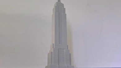 costruzione impero 400 mm pinshape empirestatebuilding empire state building edificio 3d print model - Mito3D