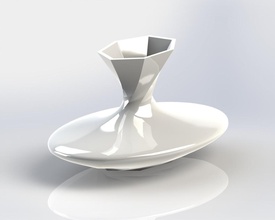vase twist 04 pinshape 3d design 3d print model - Mito3D