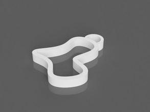 colgante collar pinshape Diseño 3d 3d print model - Mito3D