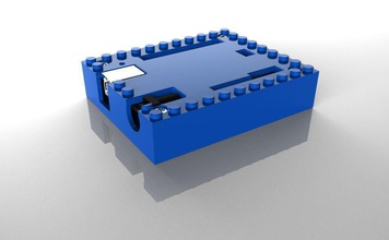 arduino uno chipkit uc32 lego case pinshape 3d print model - Mito3D
