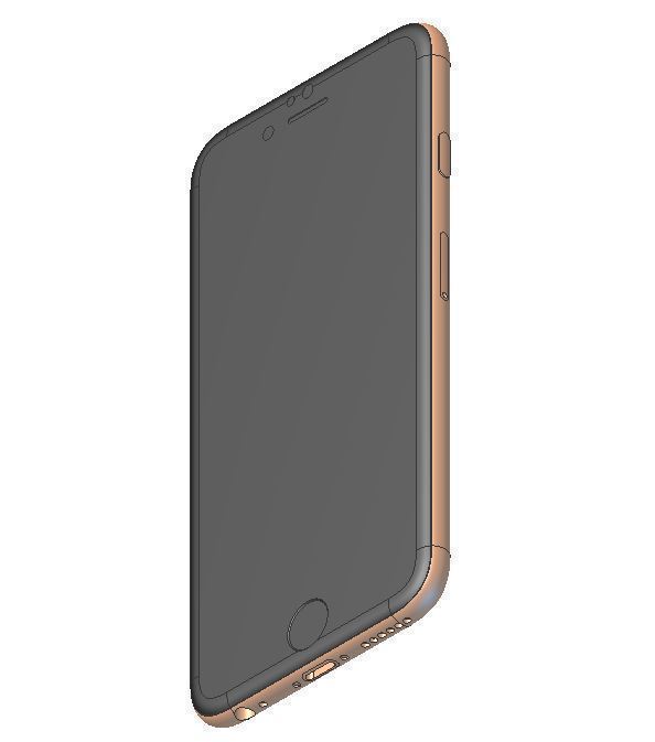 iphone 6 précise solide modèle pinshape précis 3D print model - Mito3D