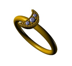 gioielli modello cad 3d anello nozze formato stl pinshape fidanzamento matrimonio 3d print model - Mito3D