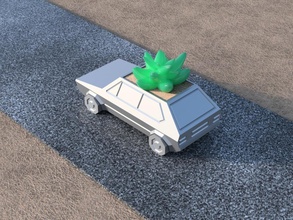 volkswagen golf gti poly Pflanzer pinshape 3d design 3d print model - Mito3D