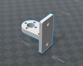 mount 8 mm kurşun somun pinshape 3d tasarım 3d print model - Mito3D
