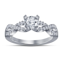 jewelry 3d cad model womens special wedding ring pinshape engagement stl 3d print model - Mito3D