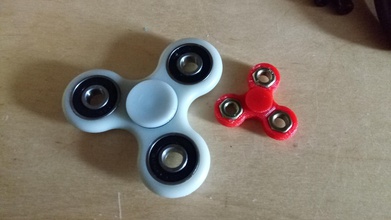 fidget spinner mini pinshape jouets main 3d print model - Mito3D