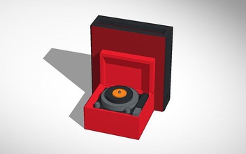 record player iphone speaker pinshape players records speakers iphones gadgets accessories 3d print model - Mito3D