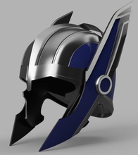 thor ragnarok capacete asa rotatória pinshape 3d design 3d print model - Mito3D