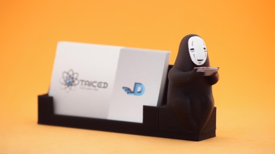 yüzsüz ruhlu kutusu cardholder1 pinshape 3d model taiced anime chihiro spirited 3d print model - Mito3D