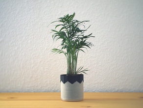 composite planter pinshape flower-vases flower-vase planters flower flower-pot pot flowers 3d print model - Mito3D